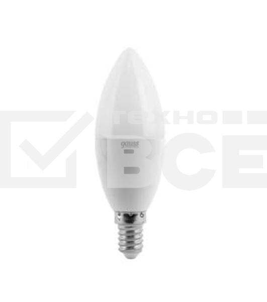 Лампа GAUSS LED Elementary Candle 6W E14 4100K LD 33126