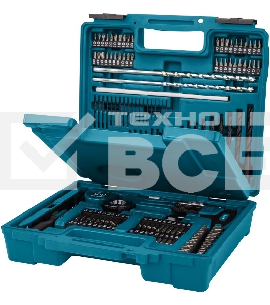Набор принадлежностей Makita E-06270 212 предметов (жесткий кейс)