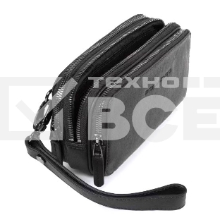 Клатч мужской Piquadro Black Square AC2141B3/N черный натур.кожа