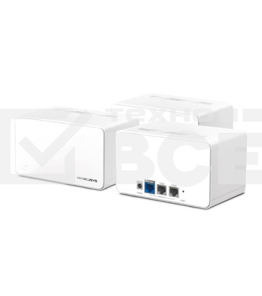 Бесшовный Mesh роутер Mercusys Halo H90X(3-pack) AX6000 10/100/1000BASE-TX