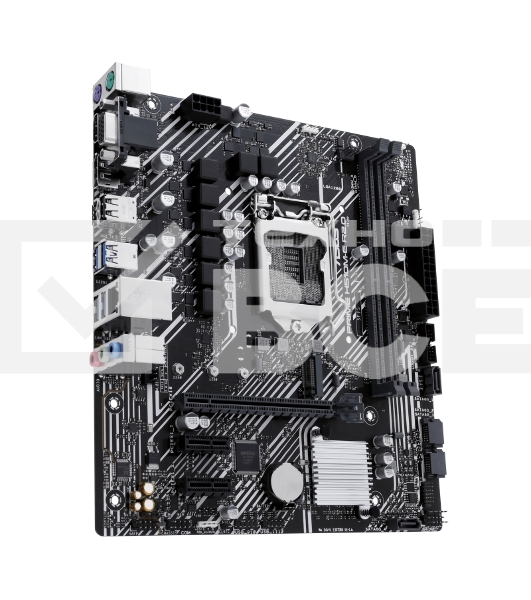 Материнская плата ASUS PRIME H510M-E R2.0, LGA 1200, Intel H470, 2xDDR4, 4xSATA, 1xM.2, 1xPCIe 4.0 x16, 2xPCIe x1, 1xHDMI, 1xDP, 1xVGA, 1x 1Gb LAN, 4xUSB-A 3.2 Gen 1, 2xUSB-A 2.0, 3x3.5 мм, 7.1, mATX
