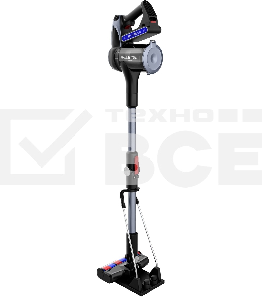 Пылесос Polaris PVCS 7090 HandStick PRO Aqua 450Вт жемчужный/серый