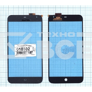Сенсорное стекло (тачскрин) для Meizu MX3 черное