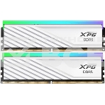 Оперативная память XPG Lancer Blade, DDR5, 32GB (2x16GB), 6400MHz, CL32, с радиаторами, RGB, белый, фото 1