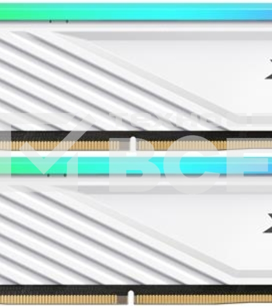 Оперативная память XPG Lancer Blade, DDR5, 32GB (2x16GB), 6400MHz, CL32, с радиаторами, RGB, белый