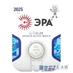 Батарейка ЭРА CR2025-1BL (40/320/28160), фото 1