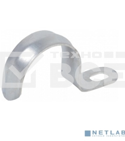 Скоба металл.однолапковая d19-20 мм Iek CMAT10-19-100