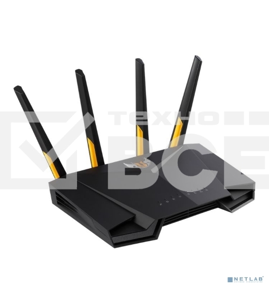 Маршрутизатор ASUS TUF-AX3000, AX3000, 1x1G WAN, 4x1G LAN, 1хUSB, OFDMA (TUF-AX3000)