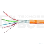 Кабель Cablexpert Россия FPC-5051E-LSZH-4-CU indoor, FTP-LSZH 4x2x0.51, медный, кат.5e, однож., 305м, box, оранжевый, фото2