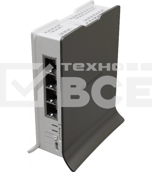 Маршрутизатор + LTE6 модем MikroTik hAP ax lite LTE6 L41G-2axD&FG621-EA 4* 1Gbit RJ45, Micro sim slot