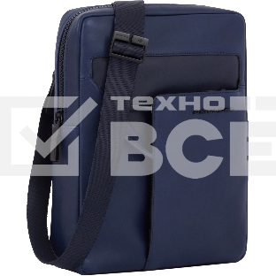 Сумка Piquadro Wollem CA1816W129/BLU синий полиэстер/натур.кожа