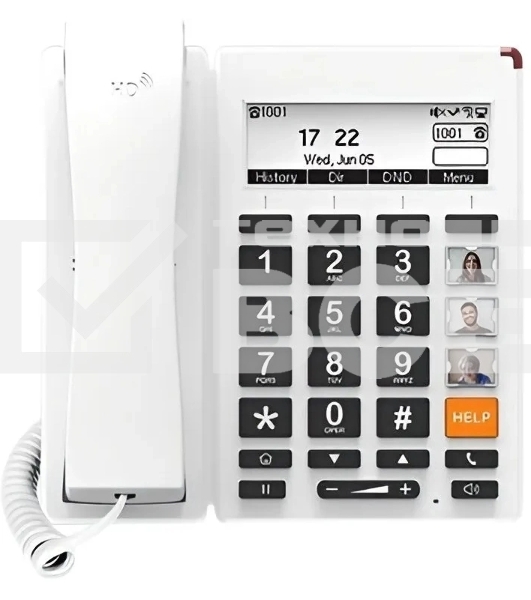 Телефон IP Flyingvoice FIP12WP белый