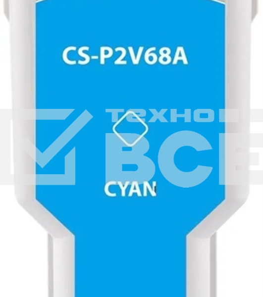 Картридж струйный Cactus CS-P2V68A №730 голубой (300мл) для HP Designjet T1600/1700/2600