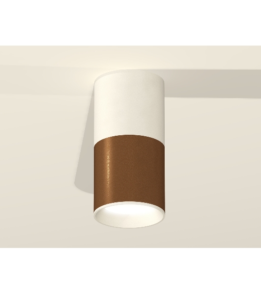 Светильник Ambrella Light XS6304060 SCF/SWH кофе песок/белый песок MR16 GU5.3  (C6304, C6301, A2010, N6101)