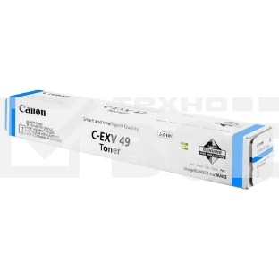 Картридж лазерный Canon C-EXV49C (8525B002) голубой (19 000 стр.) для Canon imageRUNNER ADVANCE серий C3300, C3500, DX C3700, DX C3800