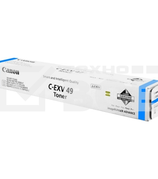 Картридж лазерный Canon C-EXV49C (8525B002) голубой (19 000 стр.) для Canon imageRUNNER ADVANCE серий C3300, C3500, DX C3700, DX C3800