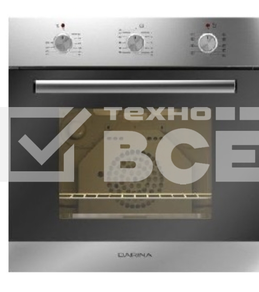 Встраиваемая электрическая духовка Darina 1U5 BDE 112 707 X3 серебристый