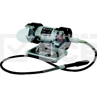 Точило КАЛИБР ТЭ+ВГ-160 160Вт с гибким валом