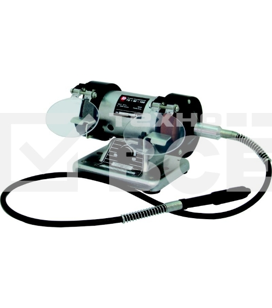 Точило КАЛИБР ТЭ+ВГ-160 160Вт с гибким валом