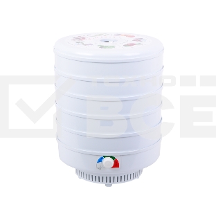 Сушилка для овощей и фруктов Великие реки Ветерок-5, 5 поддонов, в гофротаре