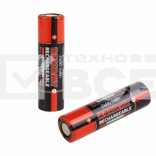 Аккумулятор 18650 unprotected Li-ion 2400 mAH 3.7 В Rexant
