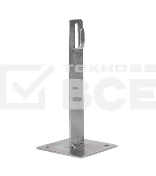 Держатель кровельный с подставкой h100/65мм CZ PROxima EKF lp-d2106-cz
