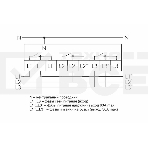Реле контроля напряжения CP-723 (трехфазное; два режима работы - три однофазных реле или трехфазное реле напряжения; монтаж на DIN-рейке; 100…450 AC 3NO 3х63А) F&F EA04.009.015, фото 1