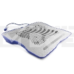 Аксессуар к ноутбуку CROWN Подставка для ноутбука CMLC-1001 silver&blue (до 15,6