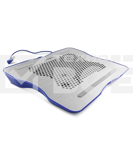 Аксессуар к ноутбуку CROWN Подставка для ноутбука CMLC-1001 silver&blue (до 15,6