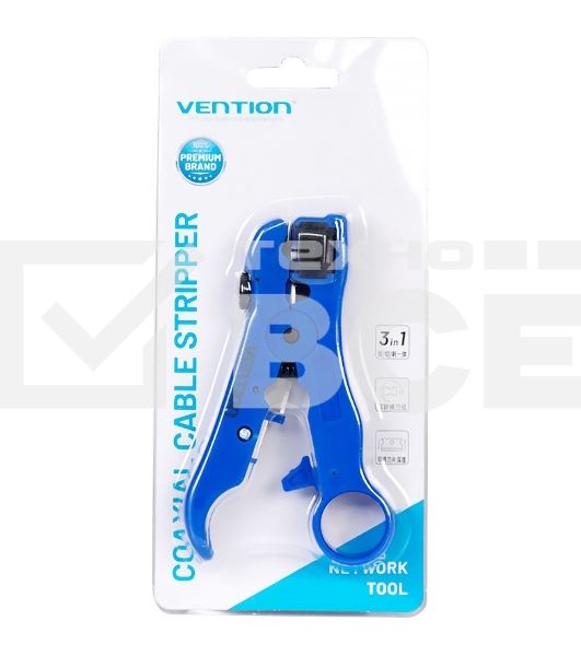 Мультифункциональный инструмент для зачистки коаксиального кабеля Vention
