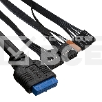 Компьютерный корпус Minitower ExeGate EX291272RUS BAA-109U2-AAA350 (mATX, AAA350 8см, 2*USB+2*USB3.0, аудио, черный), фото3