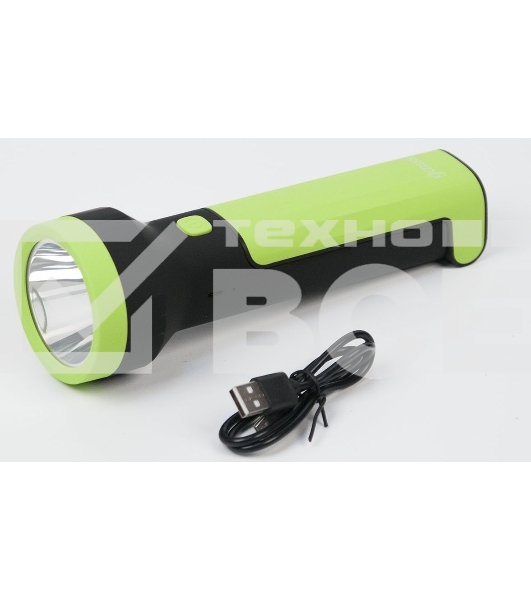 Фонарь ручной модель GFL203 3W 150lm Li-ion 1200mAh LED 1/10/80