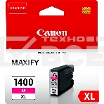 Картридж струйный CANON PGI-1400XL пурпурный (780 стр. 12 мл) для Canon MAXIFY МВ2040/2340/2740, фото3