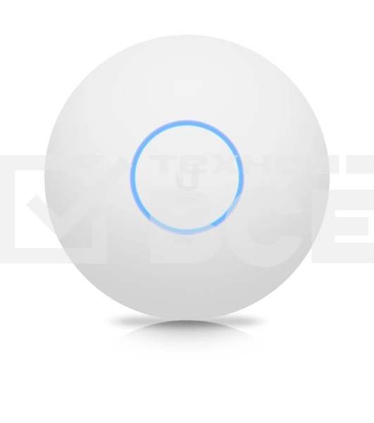 Точка доступа Ubiquiti UniFi 6 AP Pro [U6-Pro] 2.4+5 ГГц, Wi-Fi 6, 4х4 MU-MIMO, 802.3at, 1х 1G RJ45