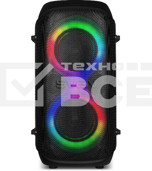 Колонка портативная Sven PS-800 черный 100W 2.0 BT 10м 4400mAh