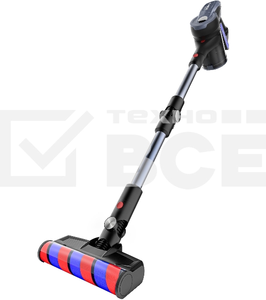 Пылесос Polaris PVCS 7090 HandStick PRO Aqua 450Вт жемчужный/серый