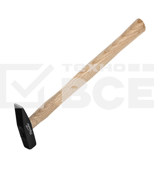 Молоток Sparta слесарный, 100 г, квадратный боек, деревянная рукоятка