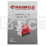 Мясорубка Maunfeld MF-233CH красный, 1360 Вт, фото17