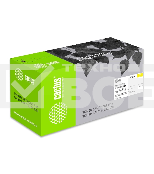 Картридж лазерный Cactus CS-TN221Y желтый (21000стр.) для Konica Minolta bizhub C227/C287