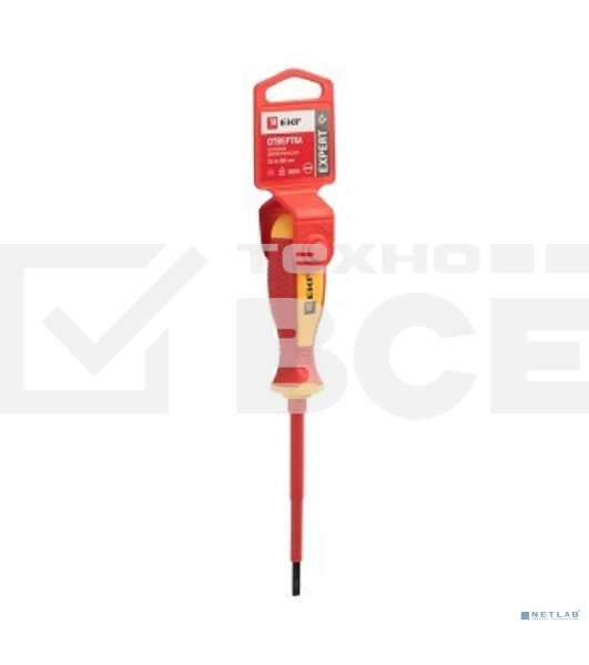 Отвертка SL4х100мм Expert 1000В PROхima EKF sl-4-100-exp-in