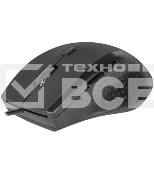 Мышь проводная Defender Accura MM-362 черный, 1600 dpi, USB, кнопки - 6