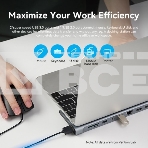 Мультифункциональная док-станция Vention USB Type C 11 в 1, фото3