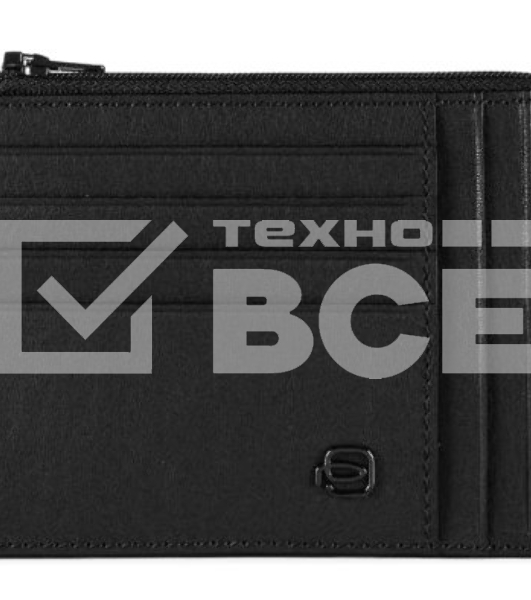 Чехол для кредитных карт Piquadro Black Square PU1243B3R/N натур.кожа черный