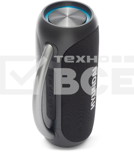 Колонка портативная Hyundai H-PS1026 черный 40W 2.0 BT 10м 1800mAh