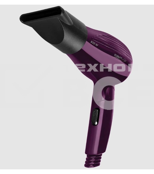 Фен Scarlett SC - HD70T24 1000Вт фиолетовый/черный