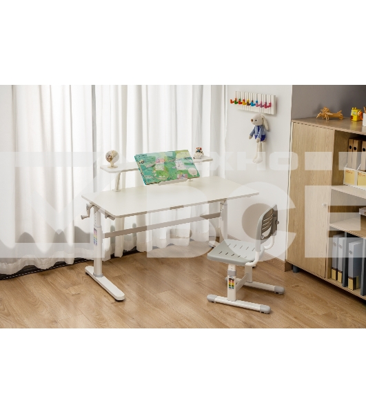 Стол детский Cactus CS-KD01-LBL столешница МДФ, голубой 100x80x60см