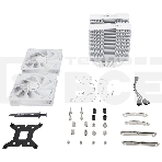 Кулер для процессора/ Thermalright Peerless Assassin 120 White (4-pin PWM, 157mm, Ni/CU, 6x6mm, 2x120mm, 66.17CFM, 25.6dBA, 1550RPM, S: 1700, 1200, 20XX, 115X, AM5, AM4), фото4