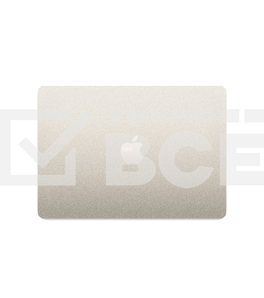Ноутбук 13-inch MacBook Air: Apple M2 with 8-core CPU, 8-core GPU/16Gb/256GB SSD - Starlight/EN