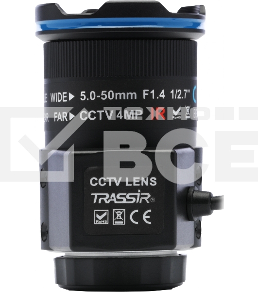 Объектив Trassir TR-L4M2.7D5-50IR