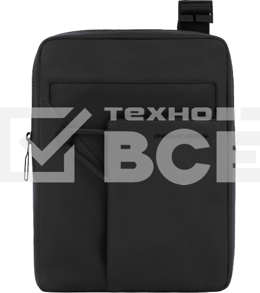 Сумка Piquadro Wollem CA1816W129/N черный полиэстер/натур.кожа